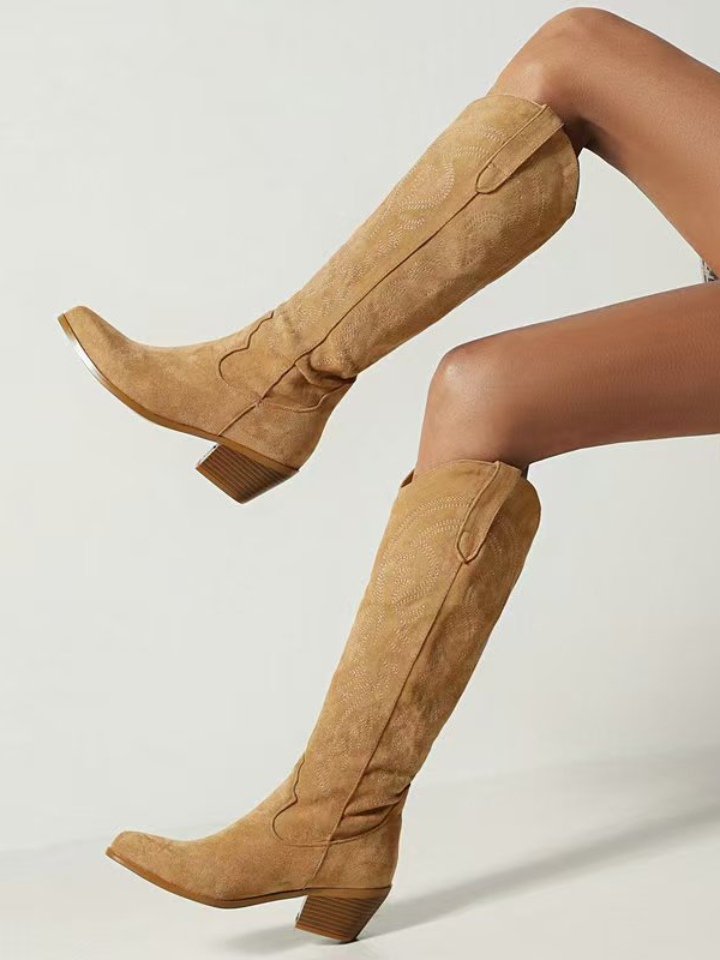 Women's Pointed Toe Rider Boots