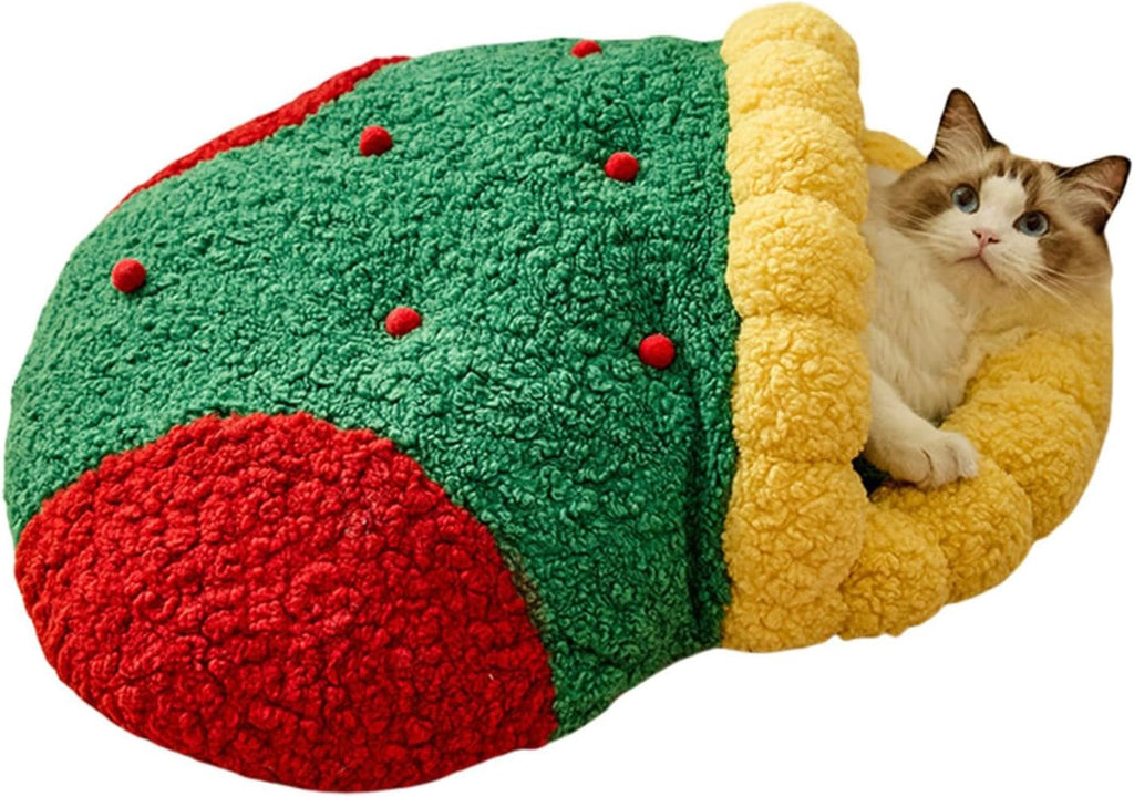 50% OFF🎁Christmas Tree Bed for Small Dogs and Cats