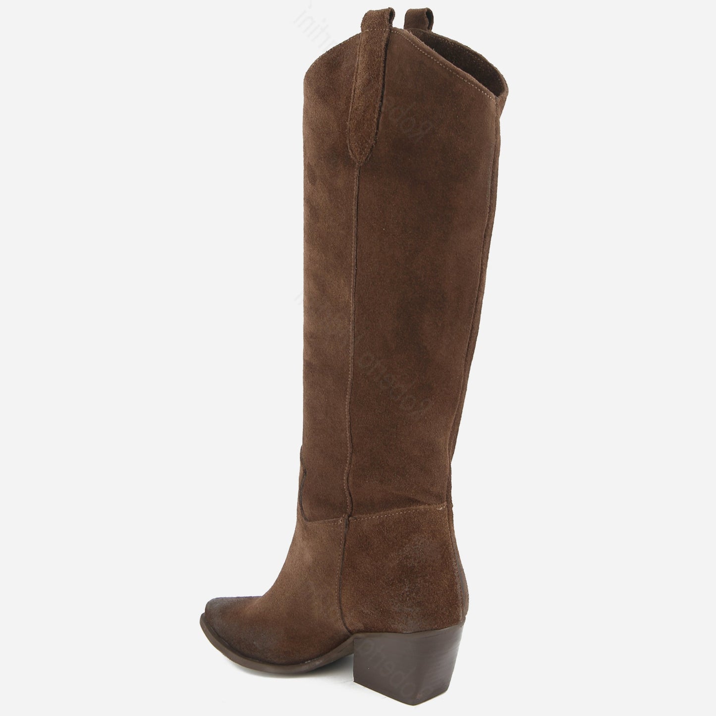 Kinsley Leather Texan Boot Black