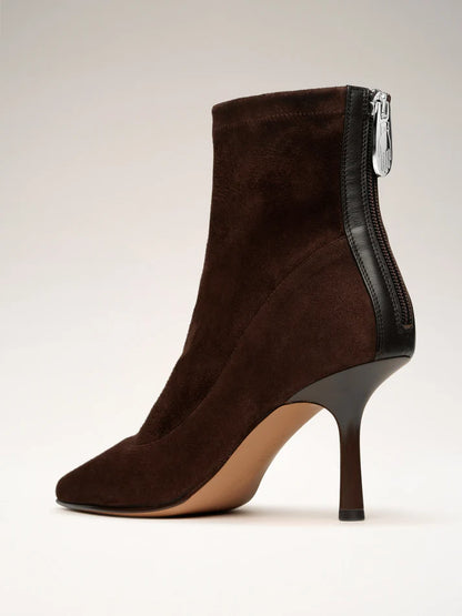 LOOPING - Boots - Patent Stretch Black