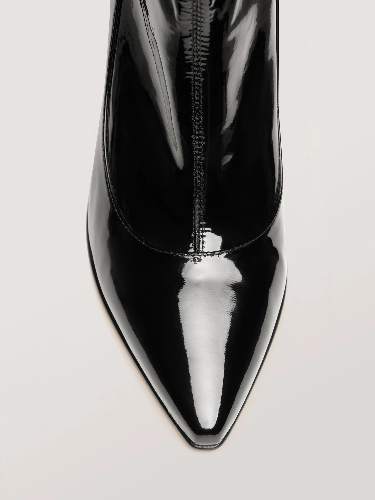 LOOPING - Boots - Patent Stretch Black