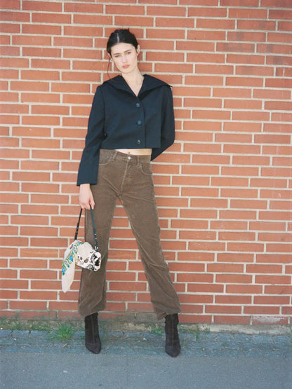 LOOPING - Boots - Patent Stretch Black